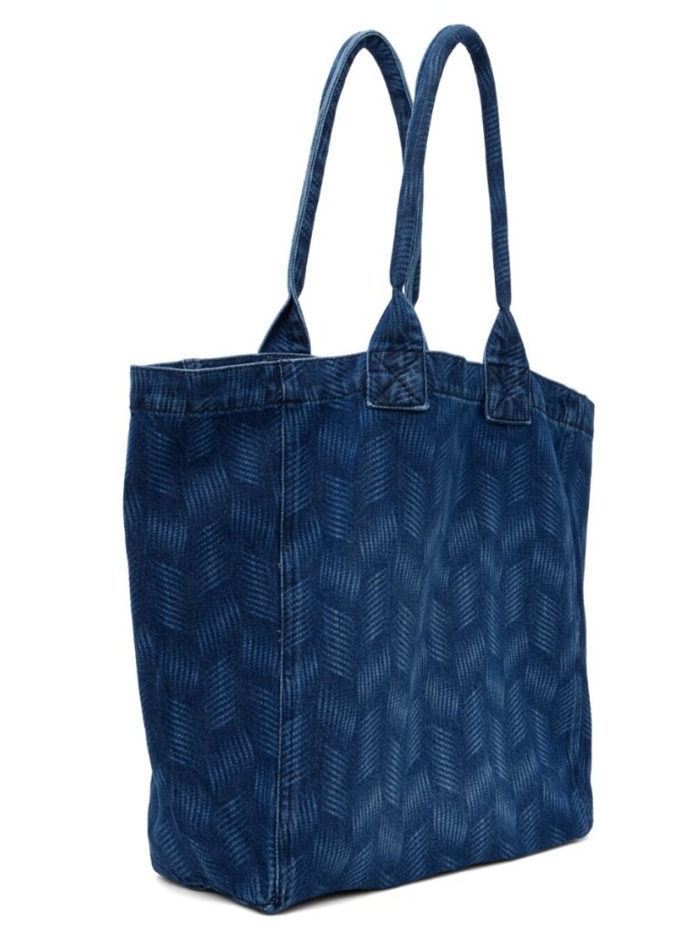 Isabel Marant Blue Yenki Logo Denim Tote - Picture 5 of 11